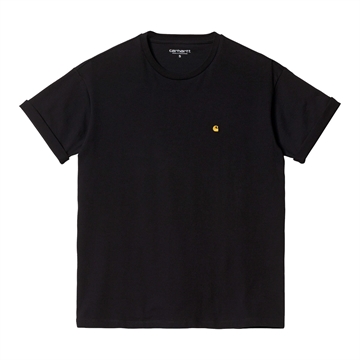 Carhartt WIP T-shirt Chase W Black/Gold